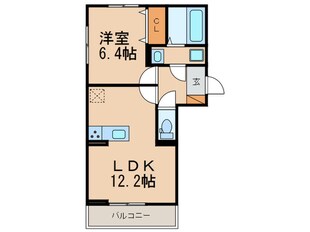 フロイデ仲原の物件間取画像